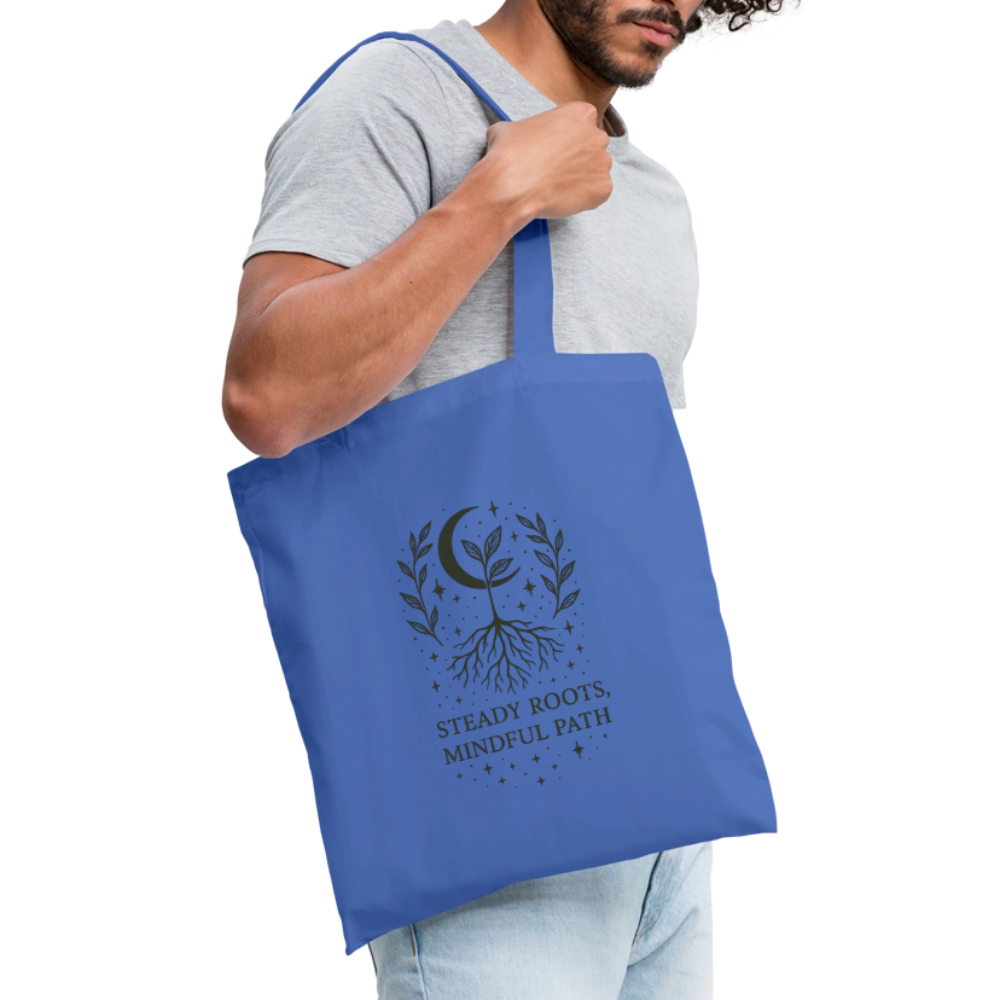 Stoffbeutel „Roots“ - Hellblau