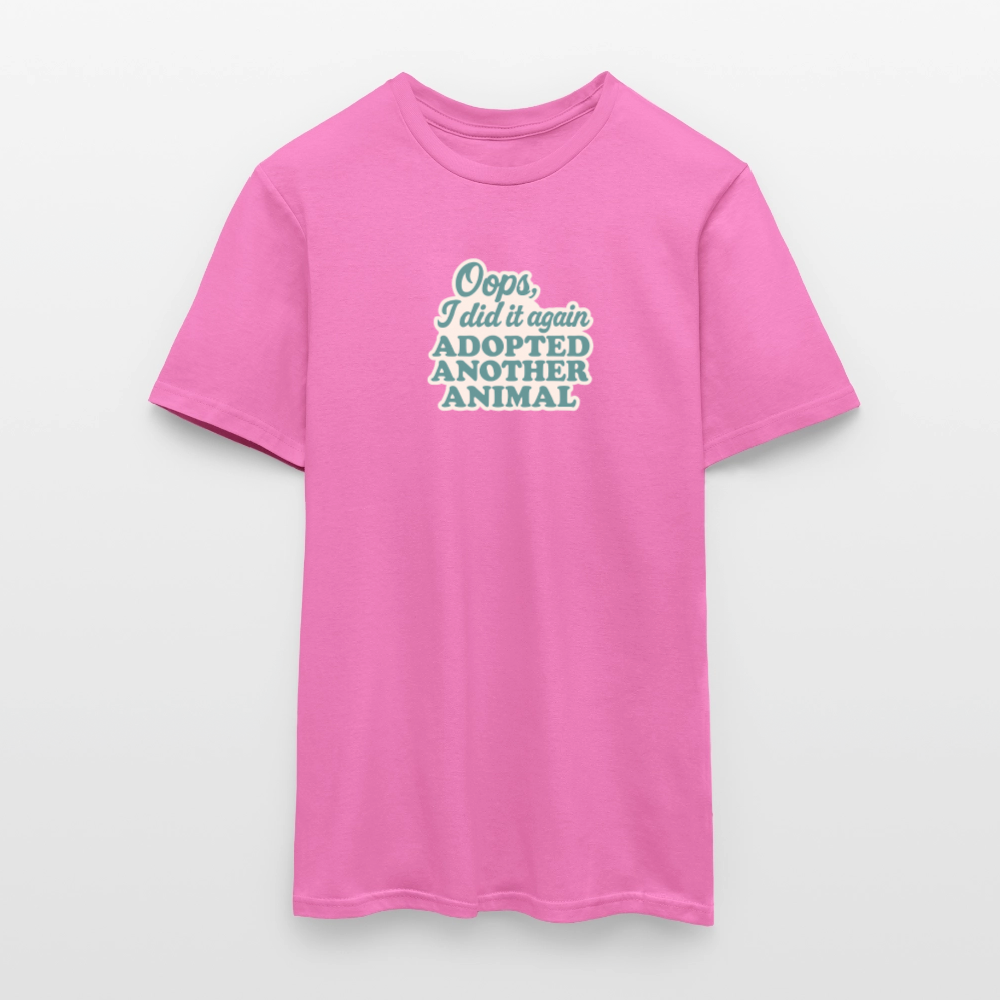 Unisex Fit T-Shirt "Oops" - Pink
