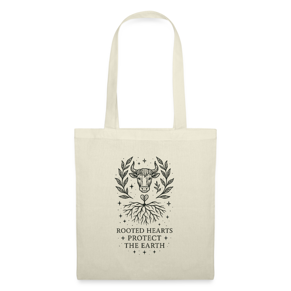 Stoffbeutel „Hearts“ - Natur