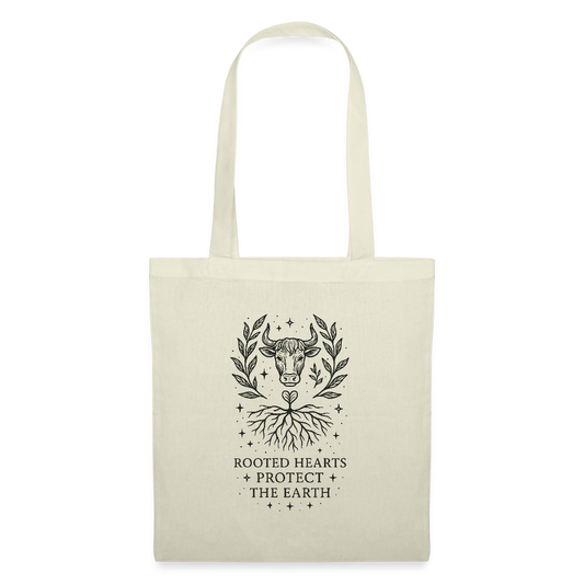 Stoffbeutel „Hearts“ - Natur