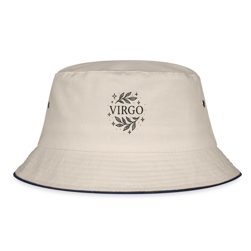 Bucket Hat „Virgo“ - Natur/Navy