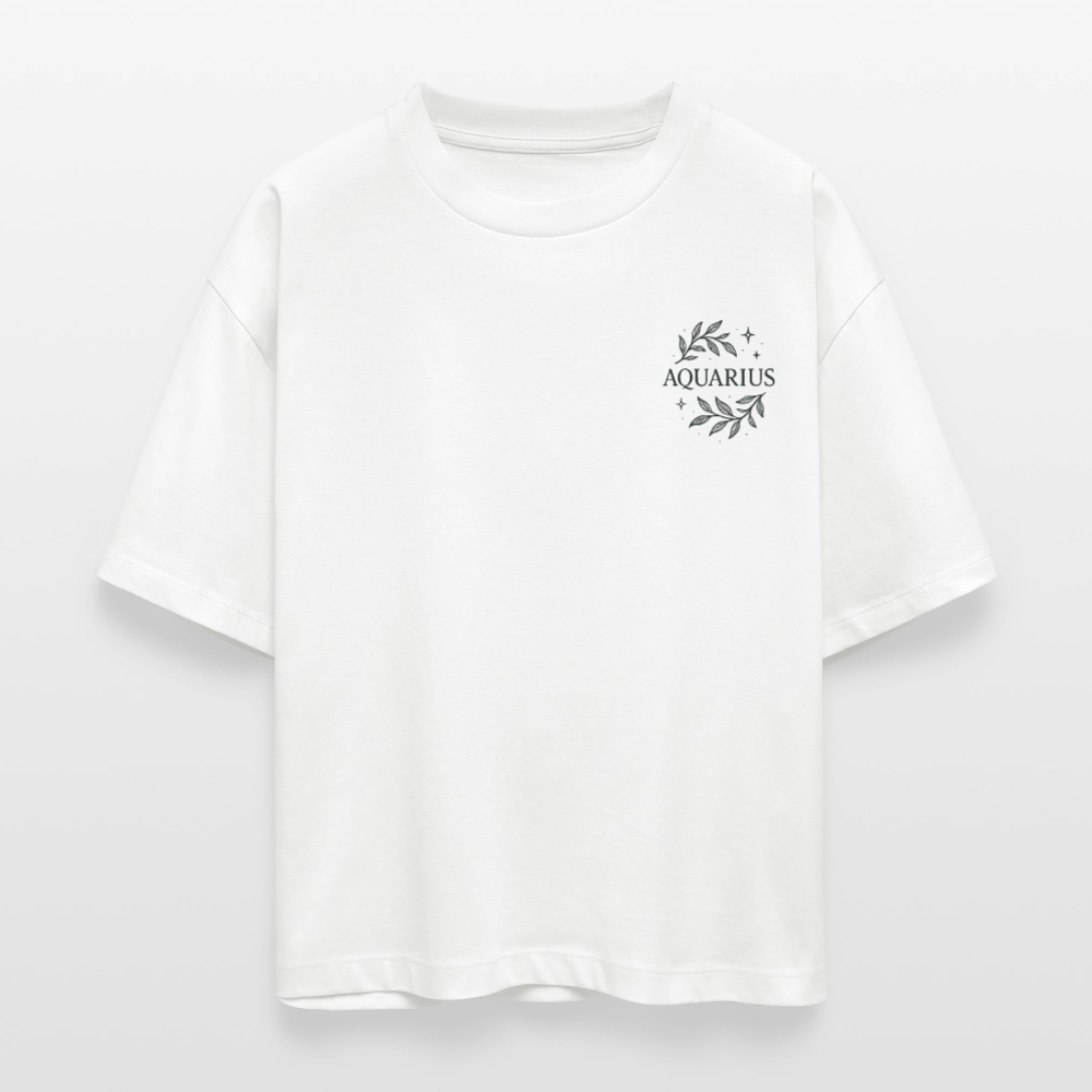 Damen Bio-T-Shirt Nova "Aquarius" - Weiß