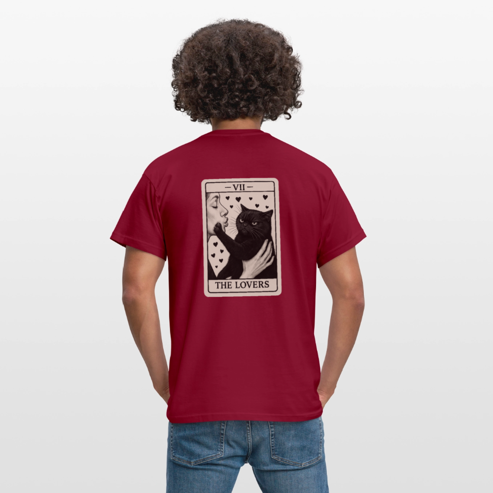 Unisex T-Shirt "Cattitude" - Ziegelrot