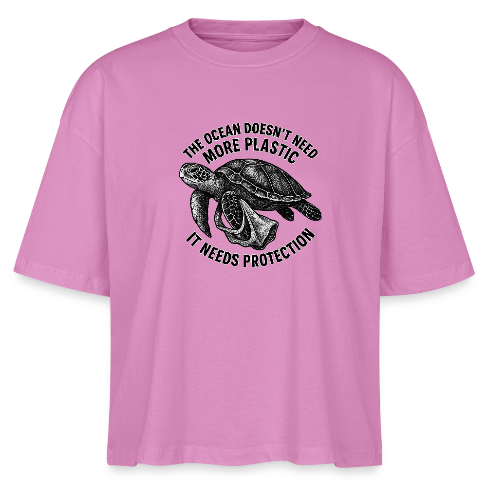 Damen Bio-T-Shirt Nova „Turtle“ - Pink