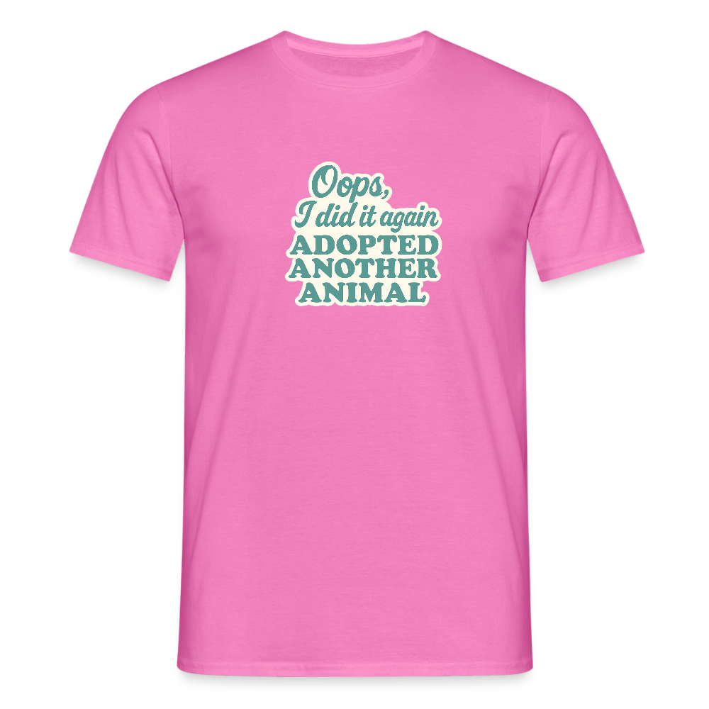 Unisex Fit T-Shirt "Oops" - Pink