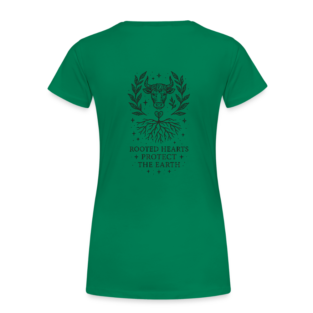 Damen Slim Fit T-Shirt "Taurus" - Kelly Green