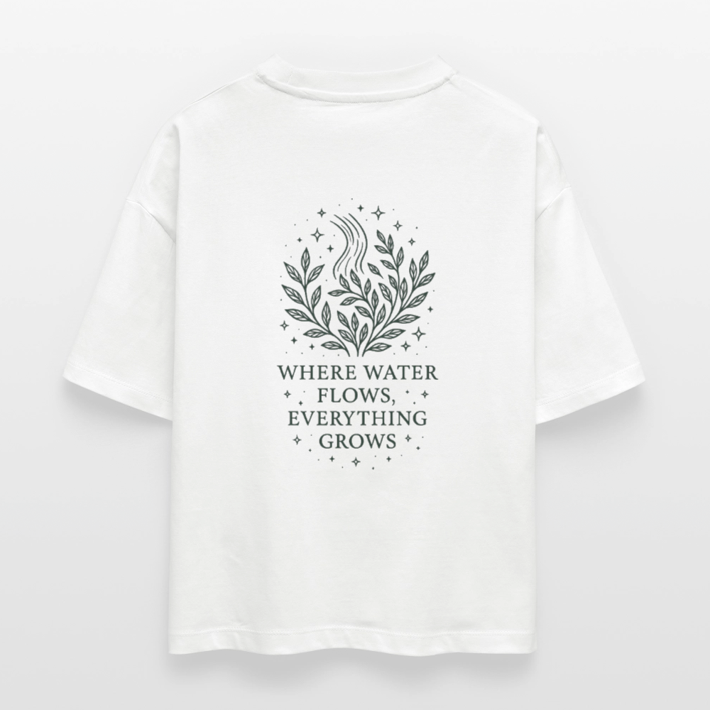 Damen Bio-T-Shirt Nova "Aquarius" - Weiß