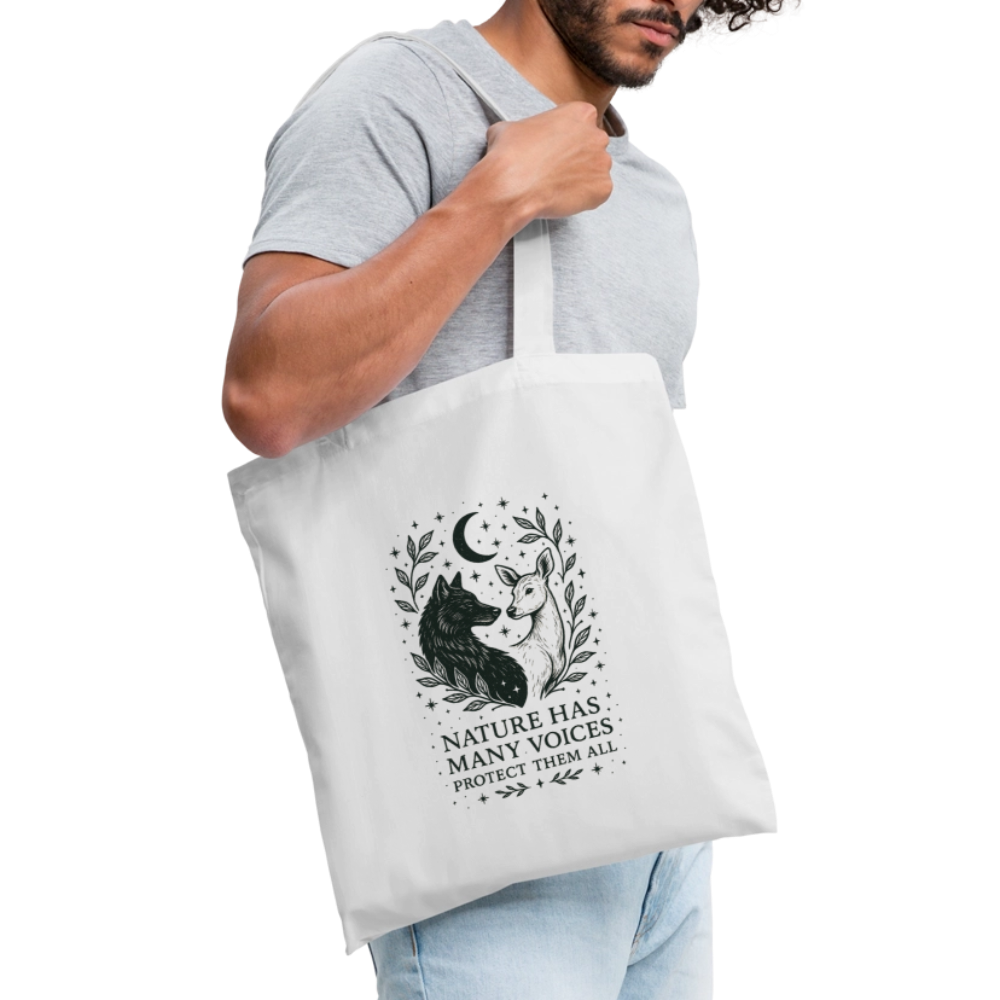 Stoffbeutel „Voices“ - Weiß