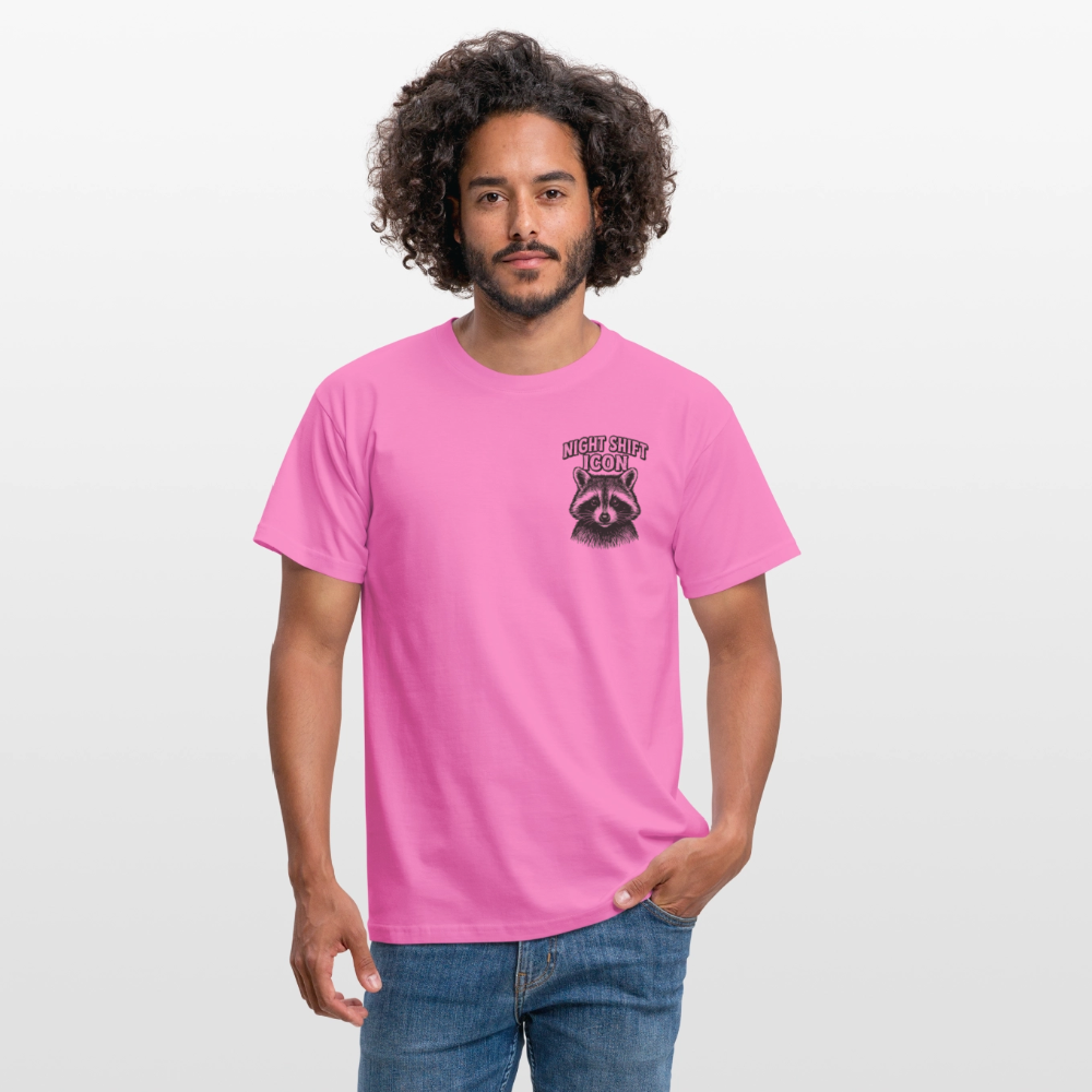Herren T-Shirt "Night Shift Icon" - Pink