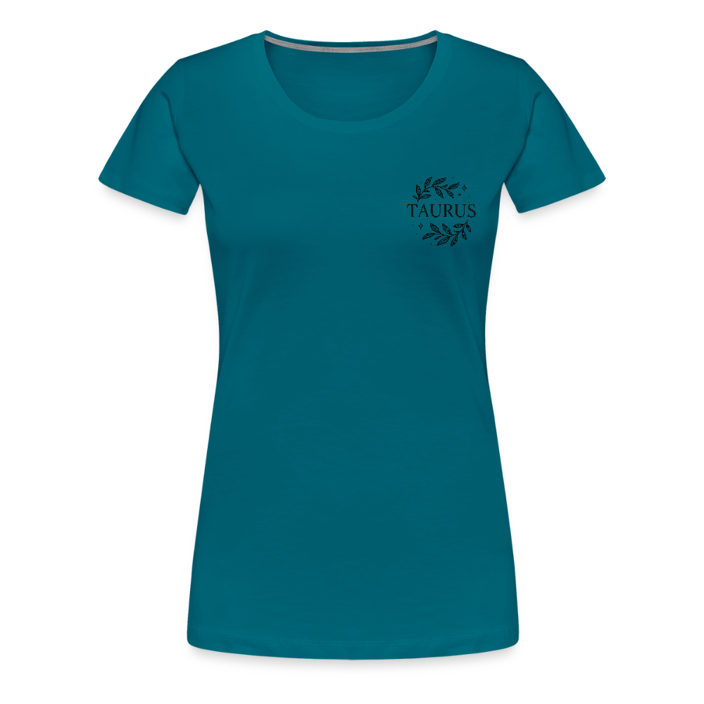 Damen Slim Fit T-Shirt "Taurus" - Divablau