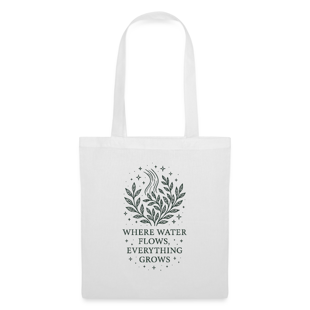 Stoffbeutel „Water“ - Weiß