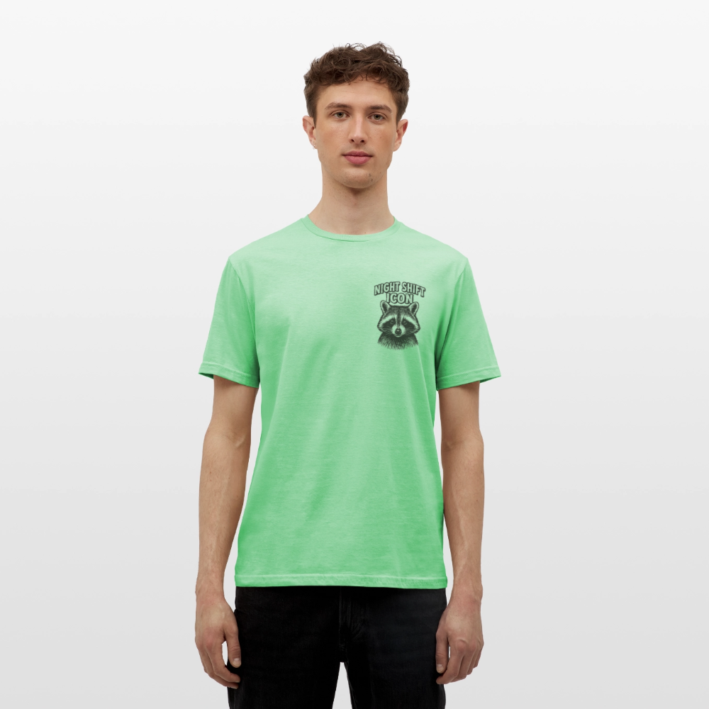 Herren T-Shirt "Night Shift Icon" - Mintgrün