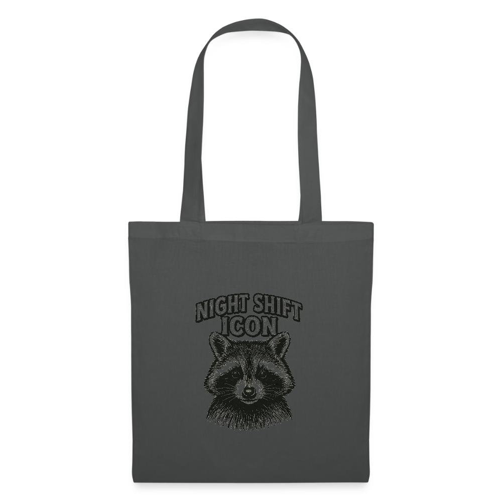 Stoffbeutel "Night Shift Icon" - Graphite