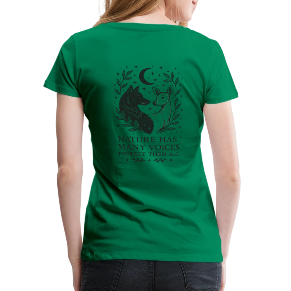 Damen Slim Fit T-Shirt "Gemini" - Kelly Green