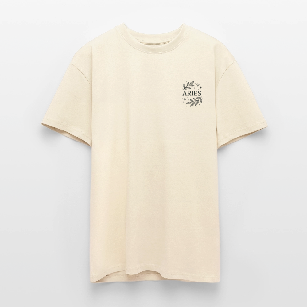 Unisex Oversize T-Shirt "Aries" - Creme