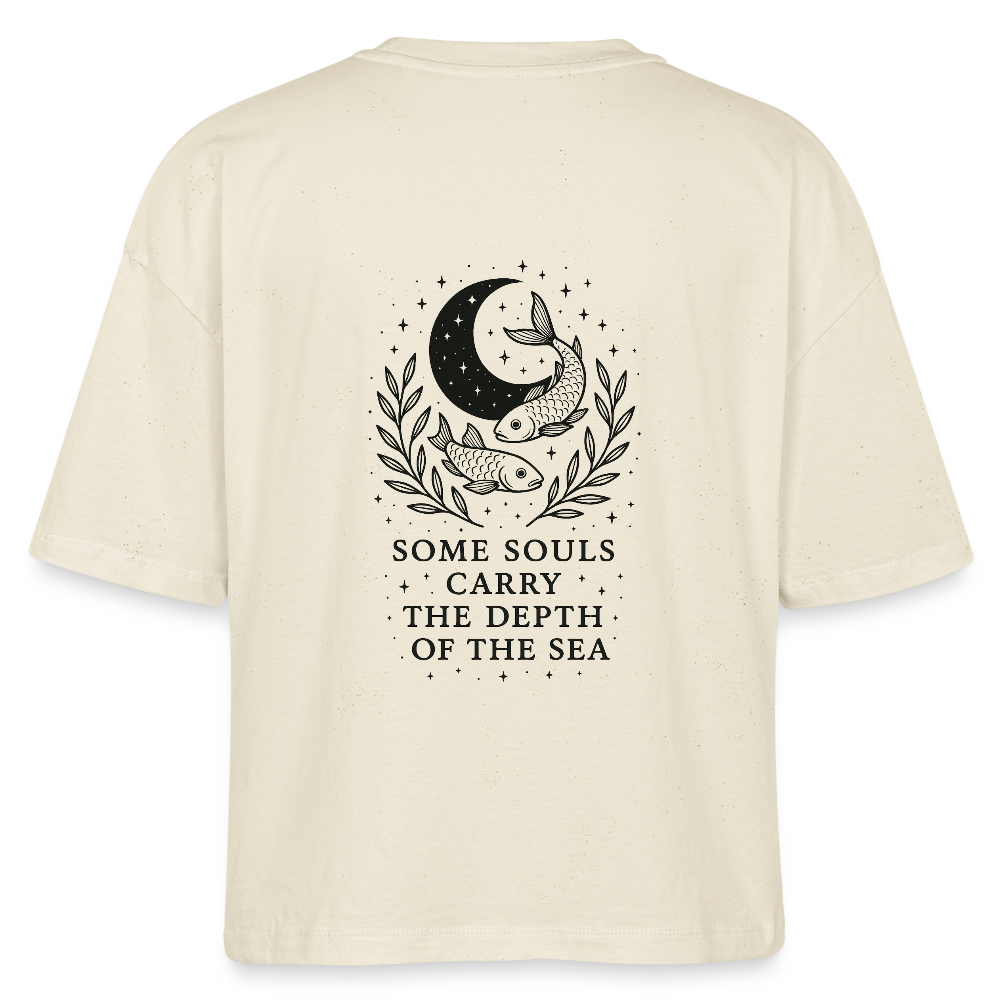 Damen Bio-T-Shirt Nova "Pisces" - Weißgrau