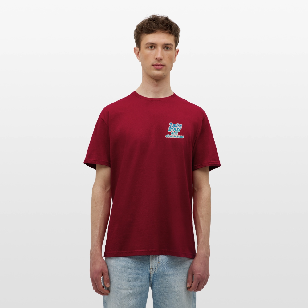 Unisex Fit T-Shirt "2007" - Ziegelrot