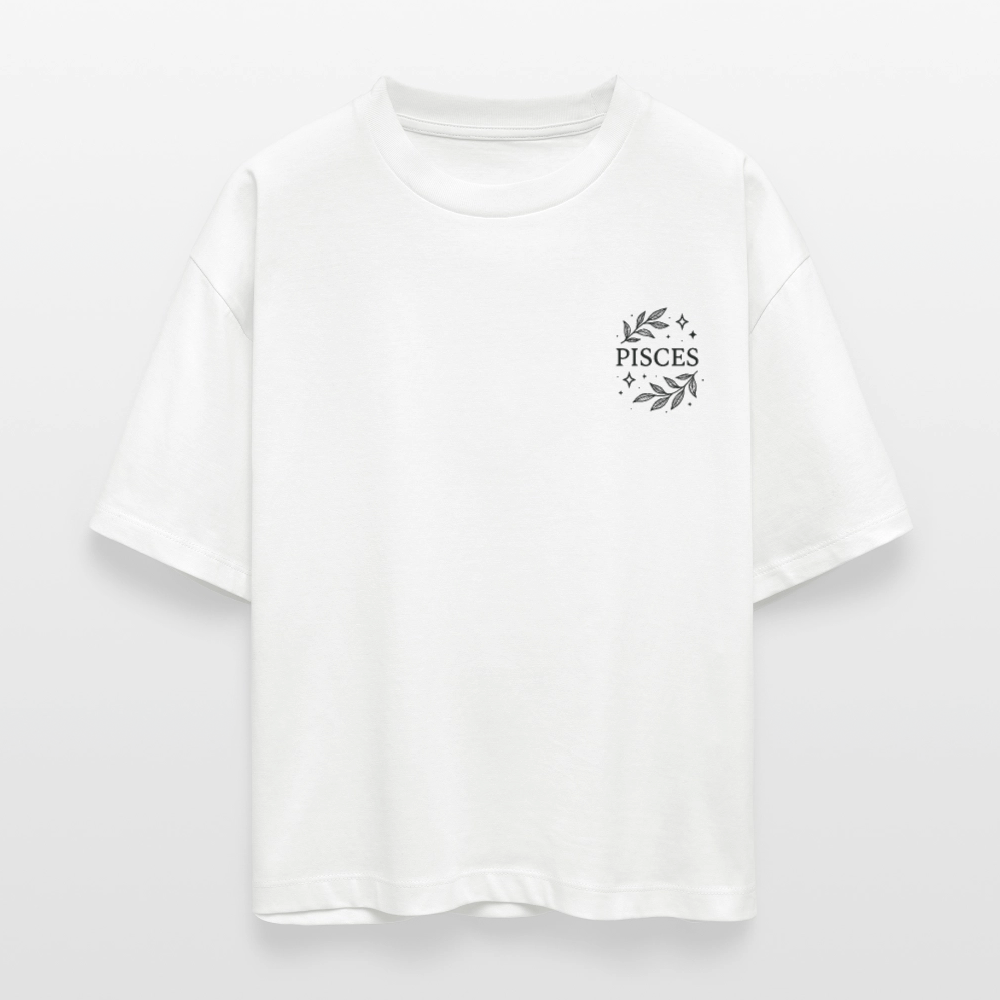 Damen Bio-T-Shirt Nova "Pisces" - Weiß