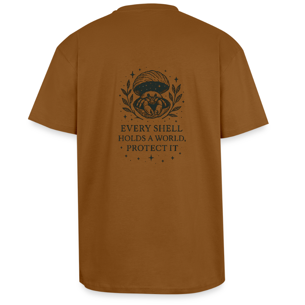 Unisex Oversize T-Shirt "Cancer" - Toffee