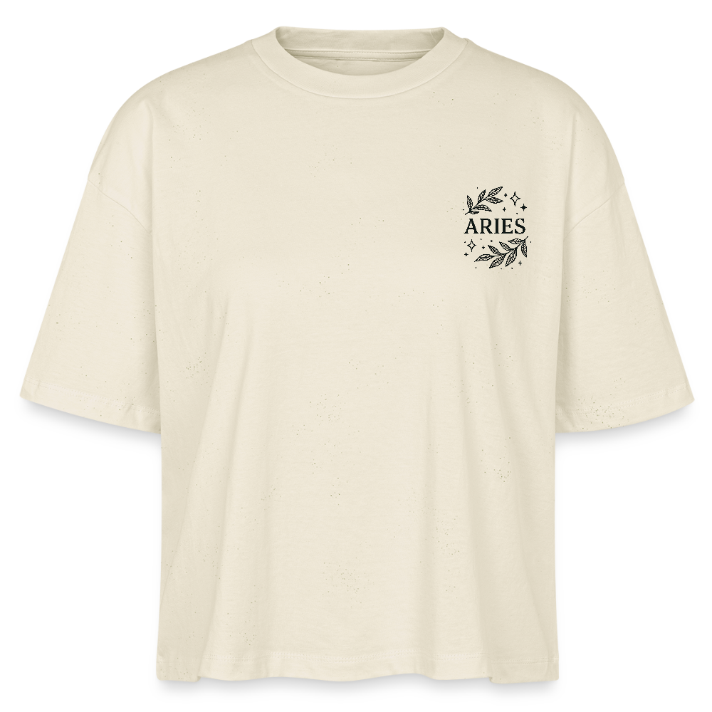 Damen Bio-T-Shirt Nova "Aries" - Weißgrau