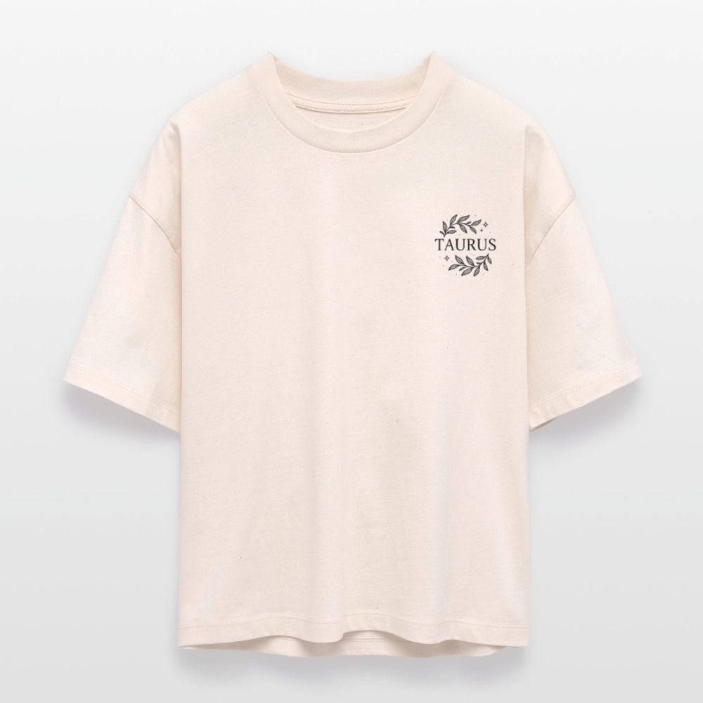 Damen Bio-T-Shirt Nova "Taurus" - Weißgrau