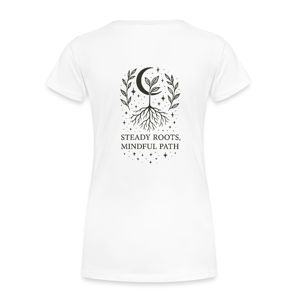 Damen Slim Fit T-Shirt "Virgo" - Weiß