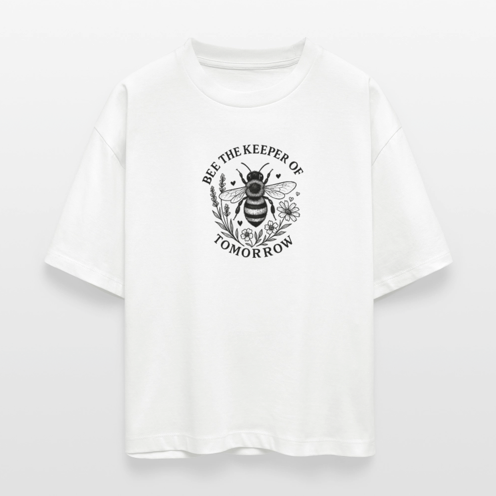 Bio-T-Shirt Nova „Bee“ - Weiß