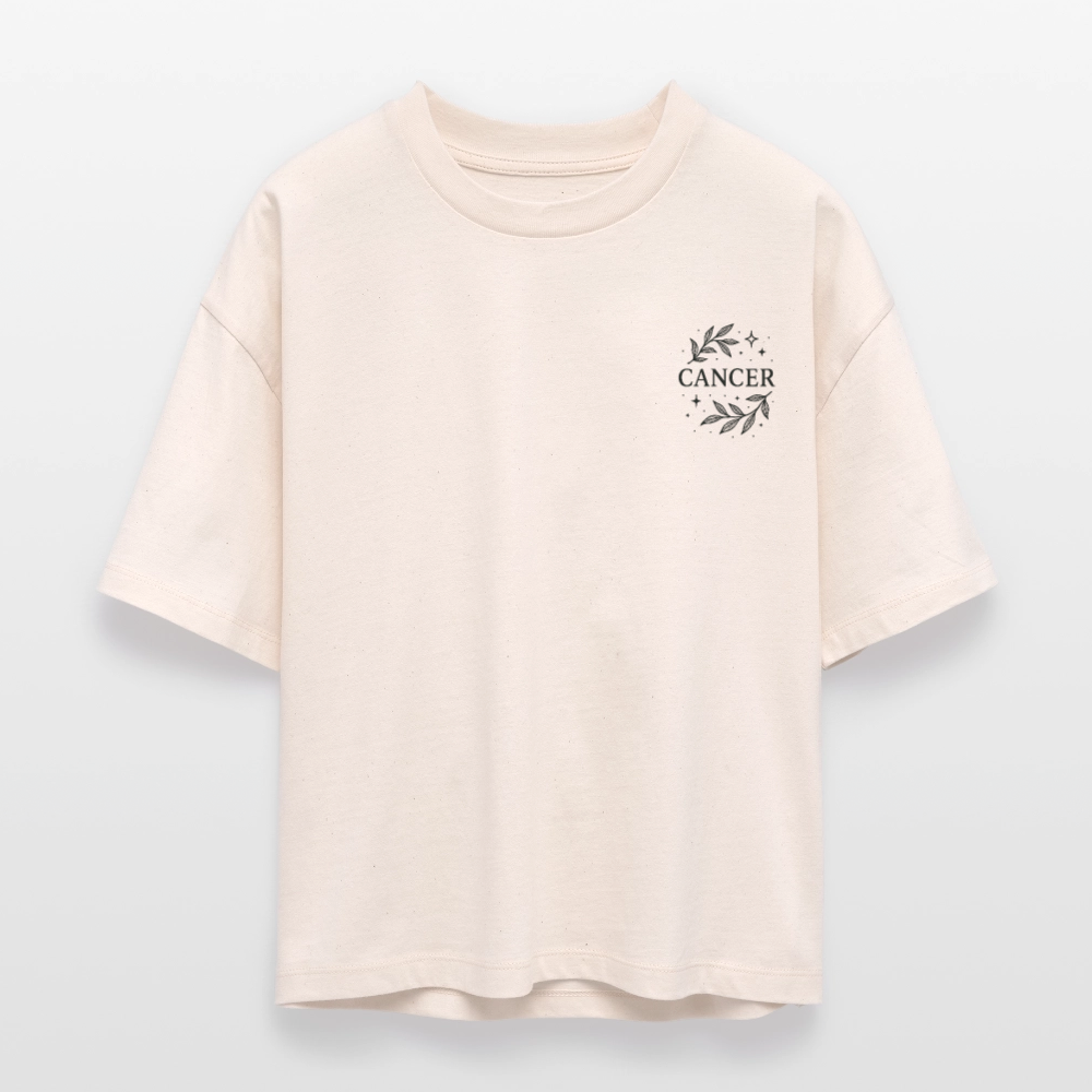 Damen Bio-T-Shirt Nova "Cancer" - Weißgrau