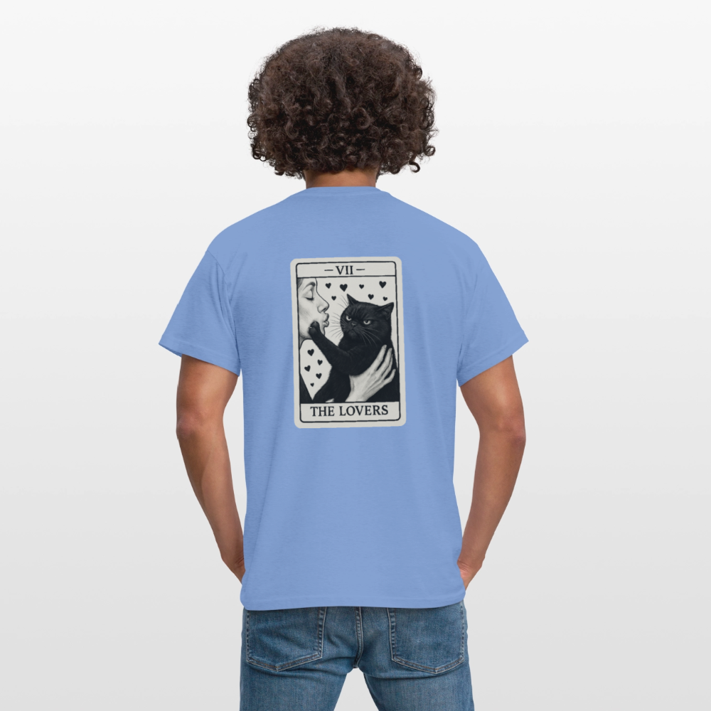 Unisex T-Shirt "Cattitude" - carolina blue