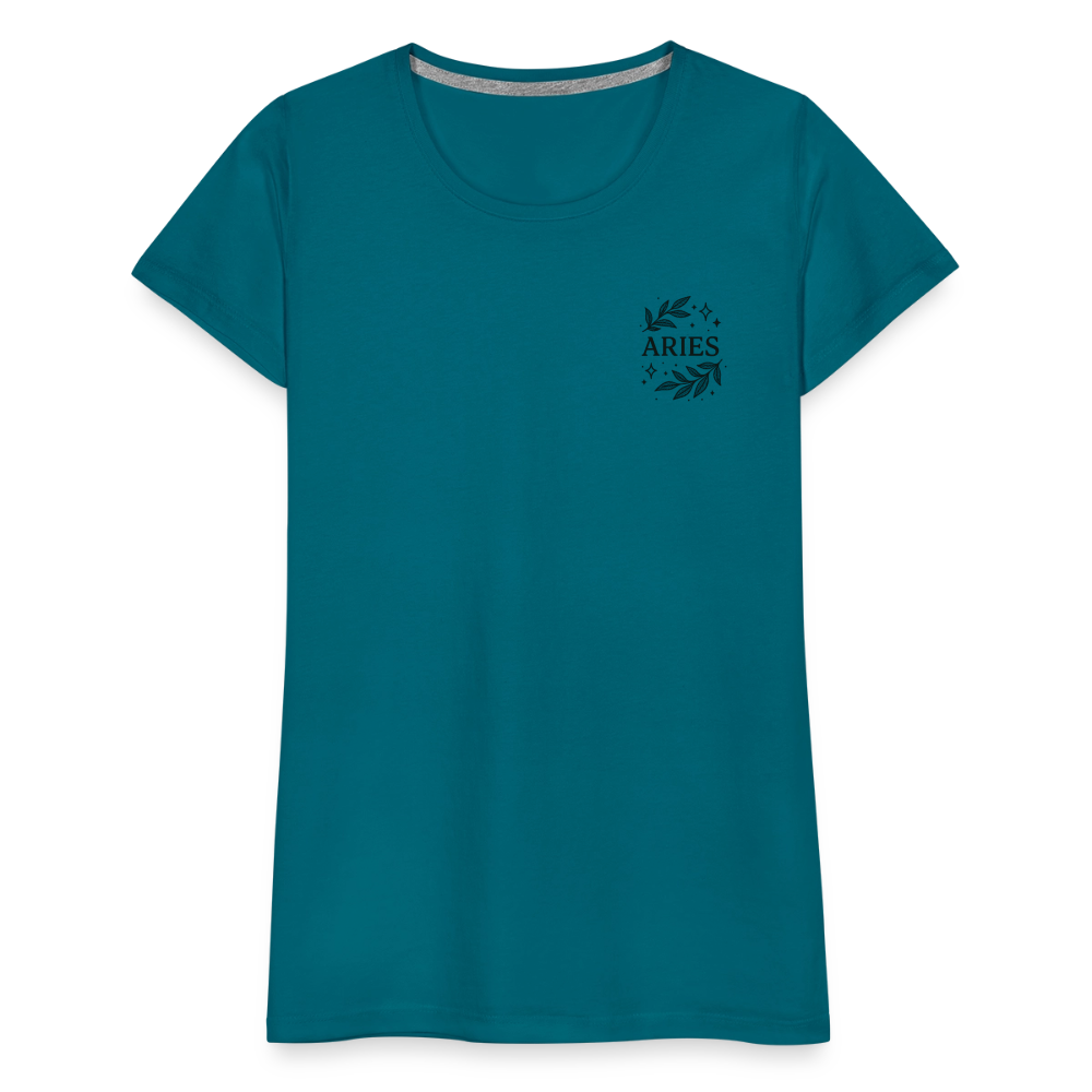 Damen Slim Fit T-Shirt „Aries“ - Divablau