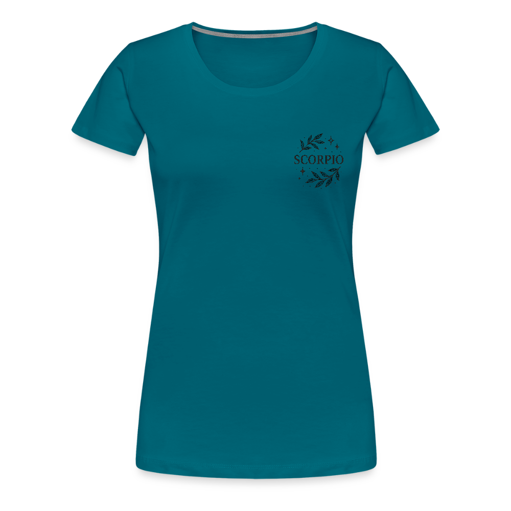 Damen Slim Fit T-Shirt "Scorpio" - Divablau