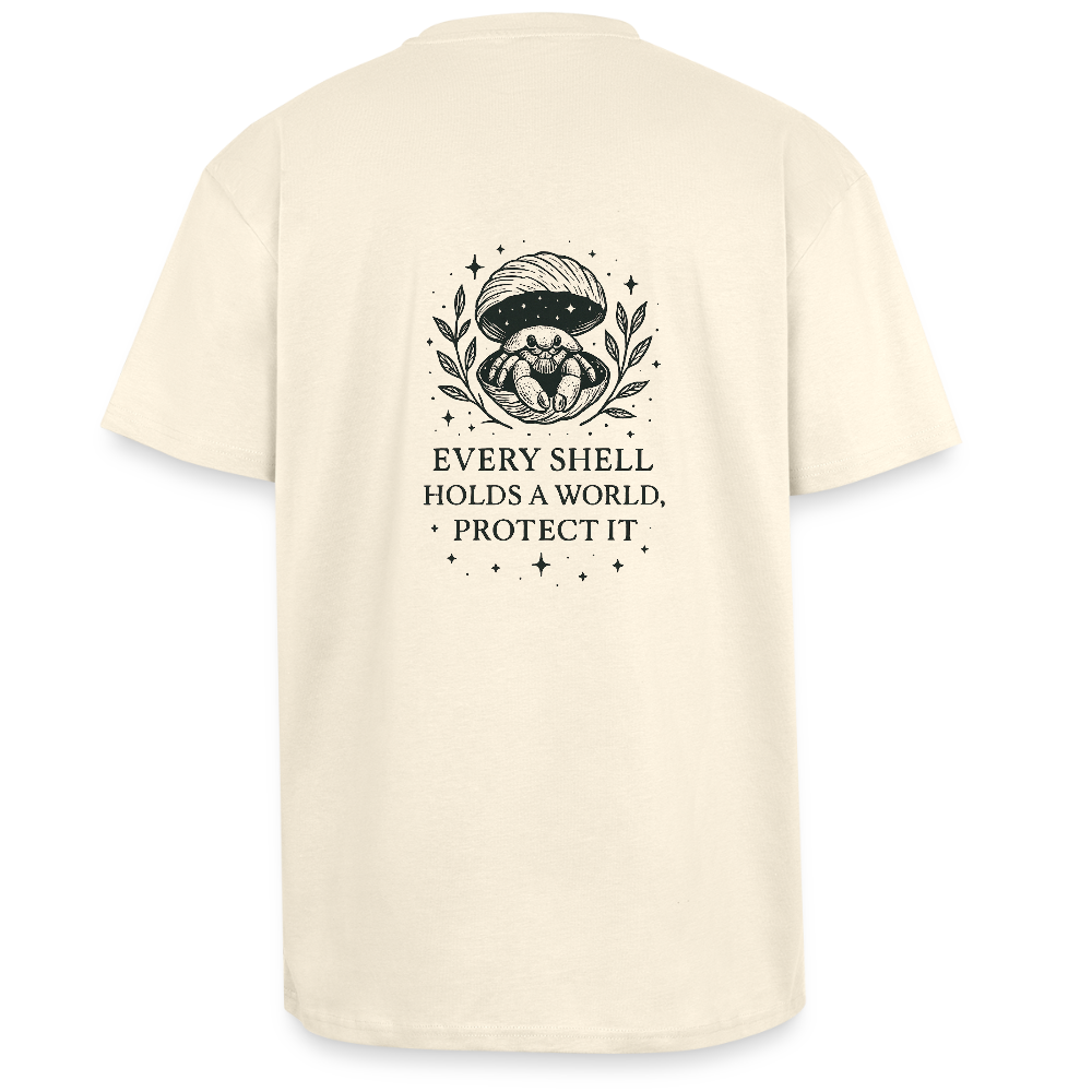 Unisex Oversize T-Shirt "Cancer" - Creme