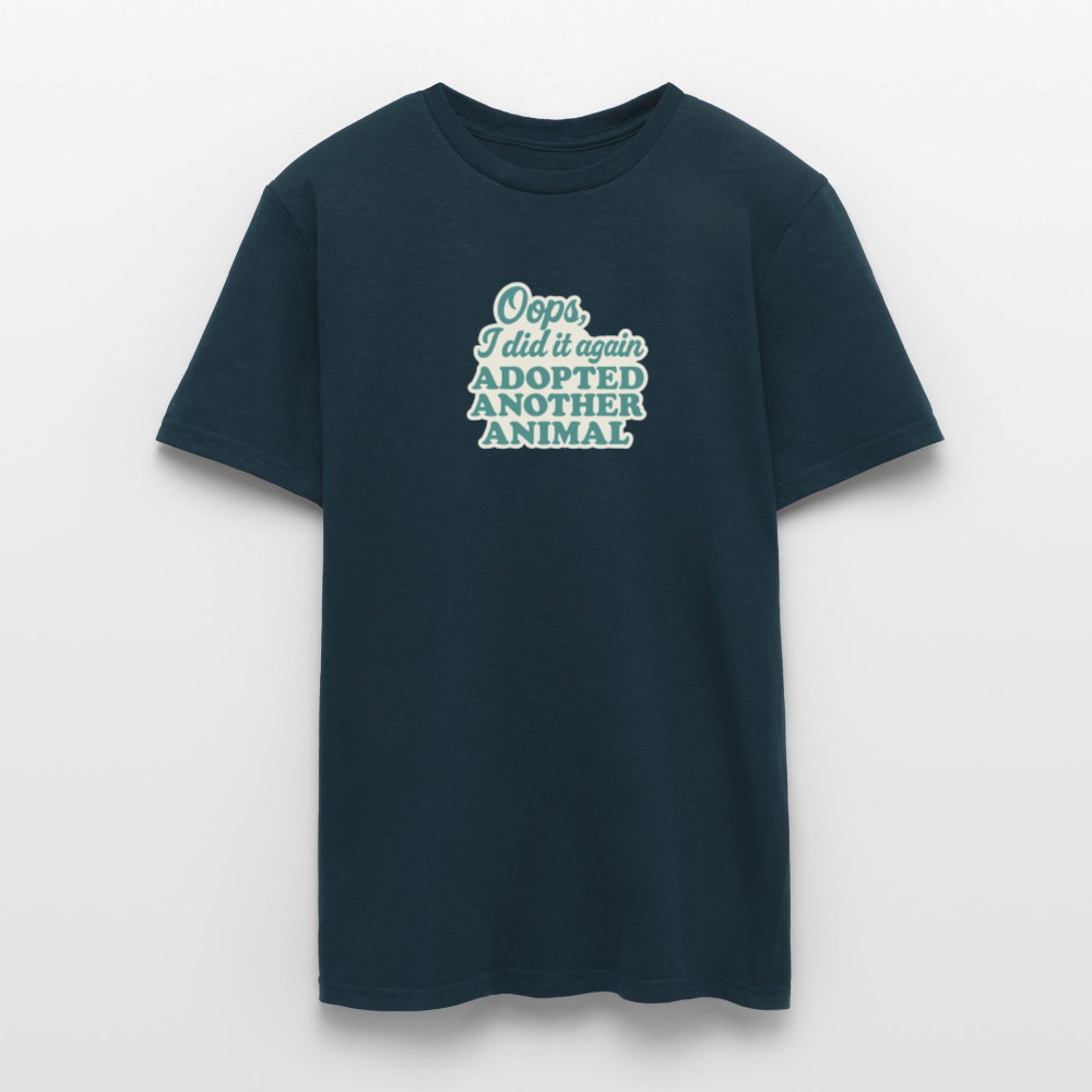 Unisex Fit T-Shirt "Oops" - Navy