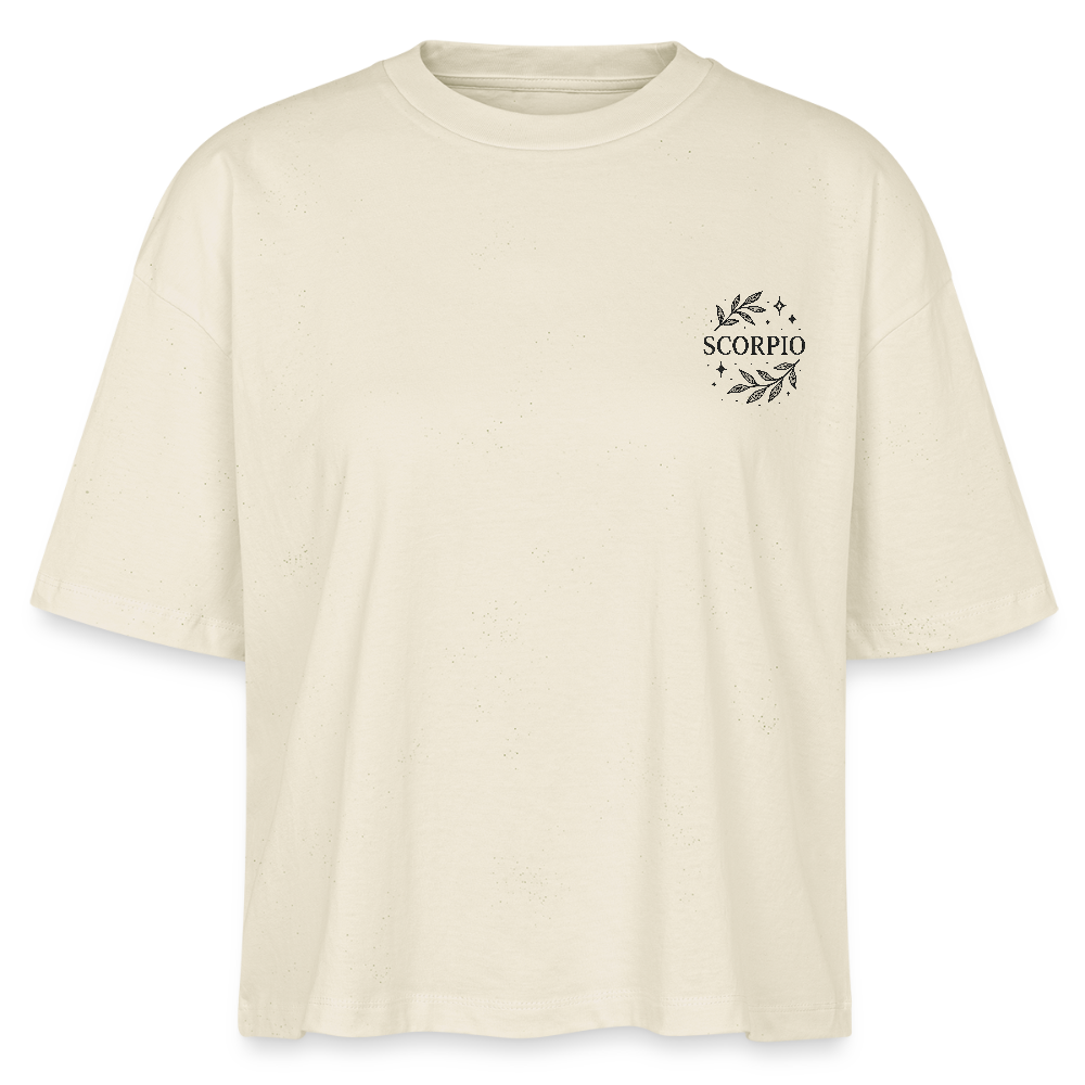 Damen Bio-T-Shirt Nova "Scorpio" - Weißgrau