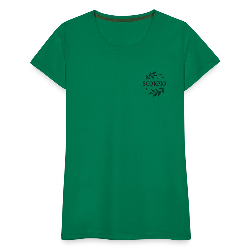 Damen Slim Fit T-Shirt "Scorpio" - Kelly Green