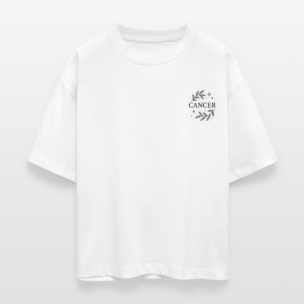 Damen Bio-T-Shirt Nova "Cancer" - Weiß