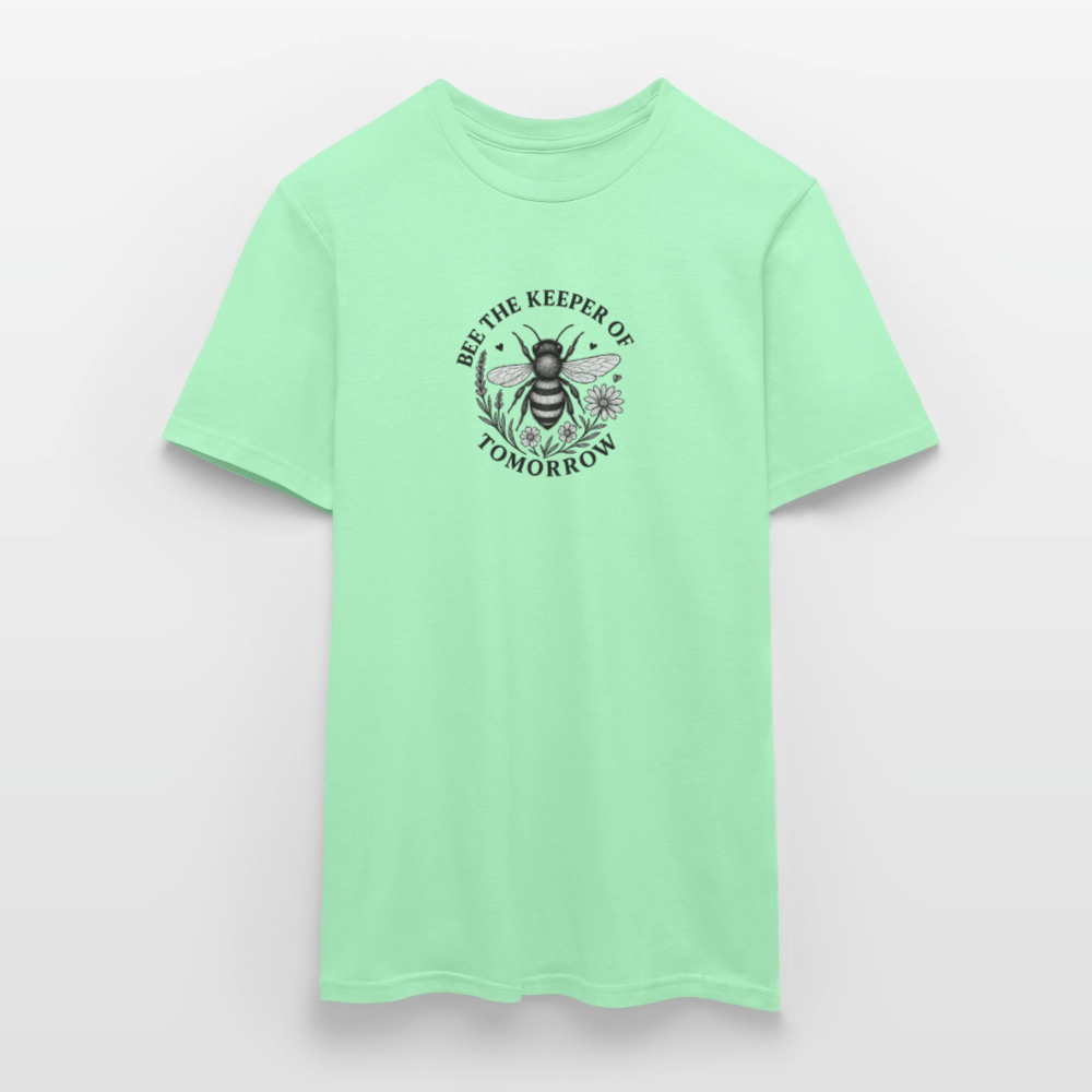Unisex  T-Shirt "Bee the Keeper of Tomorrow" - Mintgrün