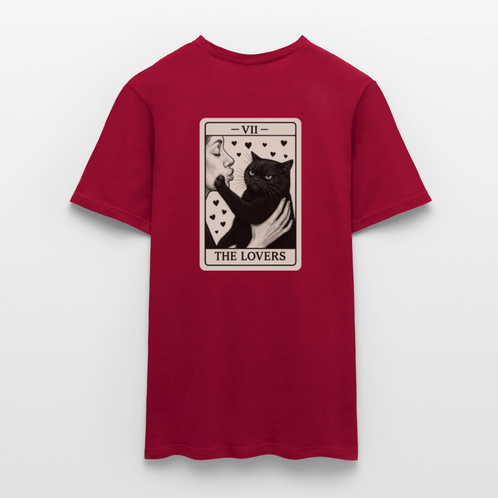 Unisex T-Shirt "Cattitude" - Ziegelrot