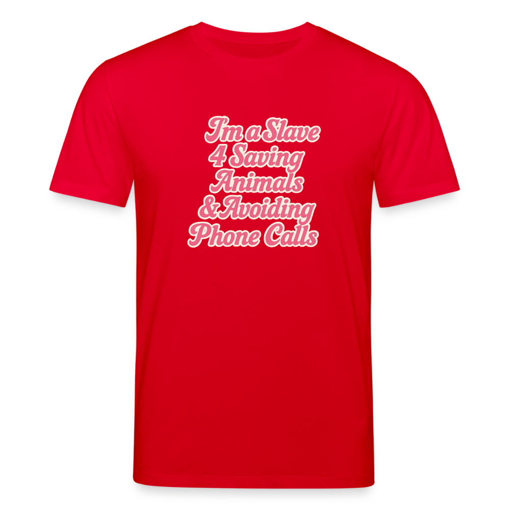 Unisex Bio-T-Shirt „Britney“ - Rot