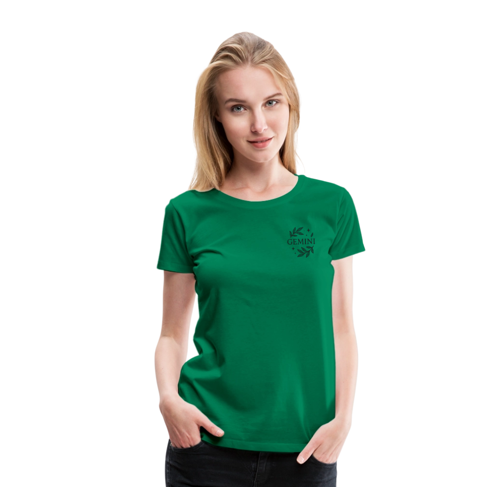 Damen Slim Fit T-Shirt "Gemini" - Kelly Green