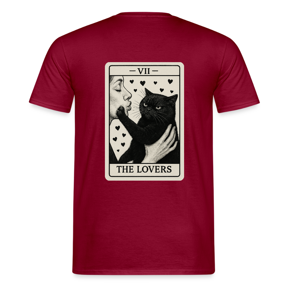 Unisex T-Shirt "Cattitude" - Ziegelrot