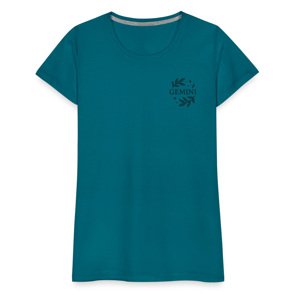 Damen Slim Fit T-Shirt "Gemini" - Divablau