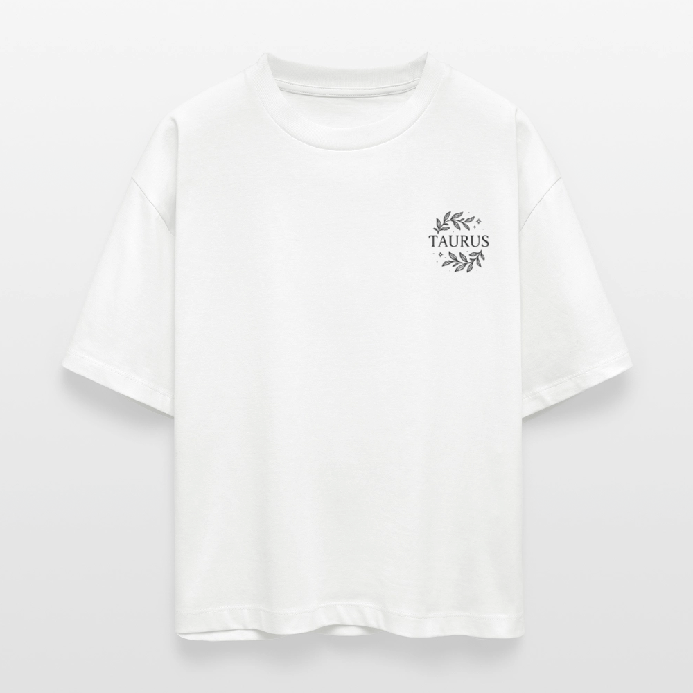 Damen Bio-T-Shirt Nova "Taurus" - Weiß