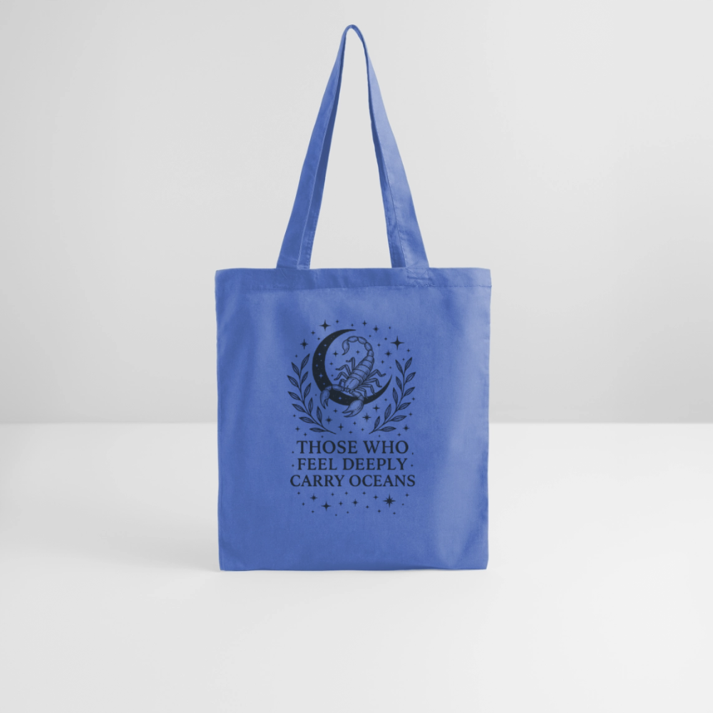Stoffbeutel „Oceans“ - Hellblau