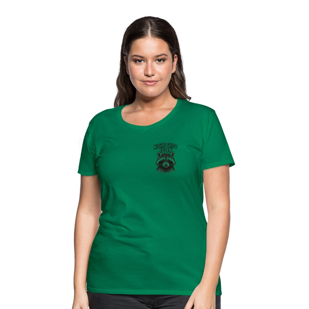 Damen T-Shirt "Night Shift Icon" - Kelly Green