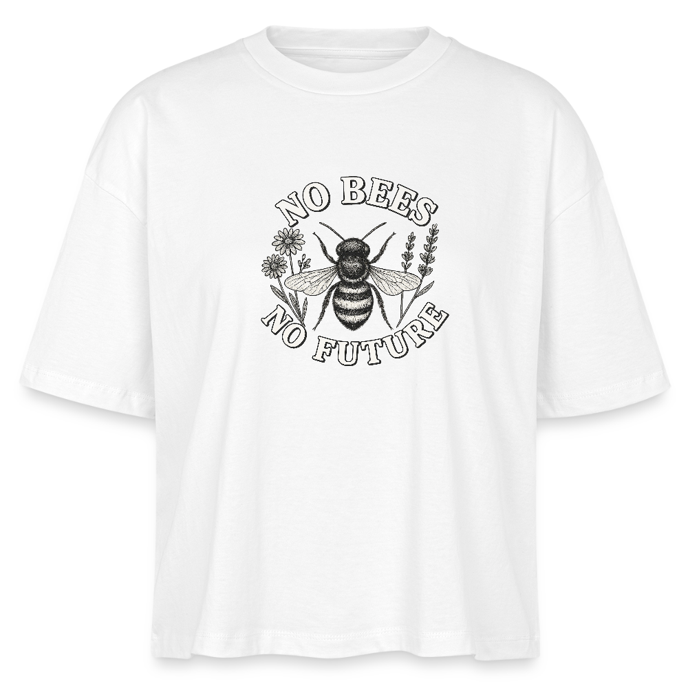 Damen Bio-T-Shirt Nova „No Bees“ - Weiß