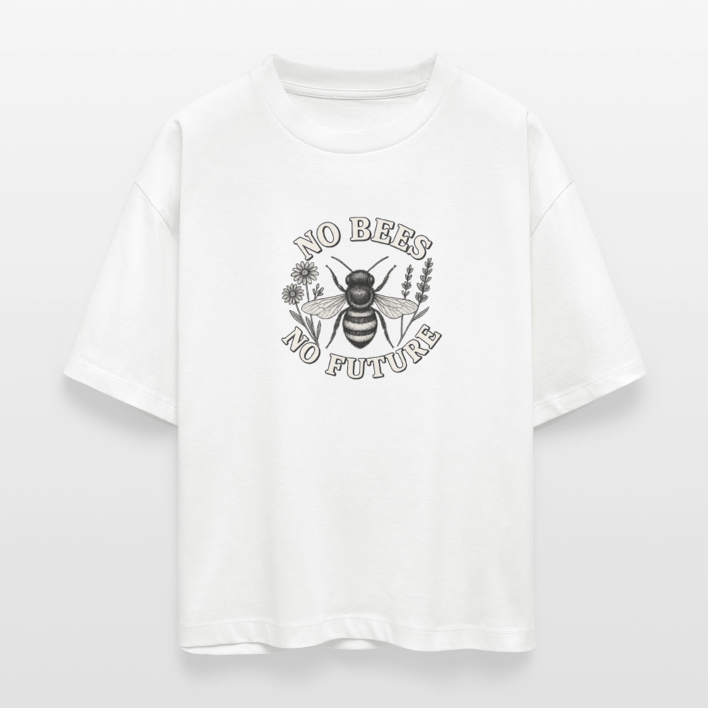 Damen Bio-T-Shirt Nova „No Bees“ - Weiß