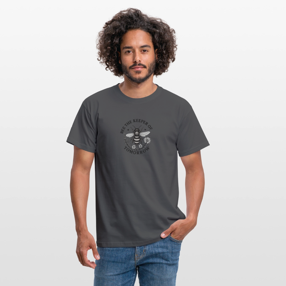 Unisex  T-Shirt "Bee the Keeper of Tomorrow" - Anthrazit