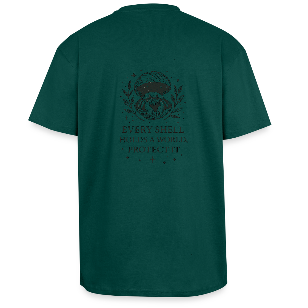 Unisex Oversize T-Shirt "Cancer" - hunter Green