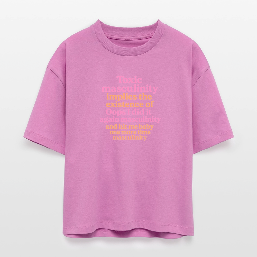 Bio-T-Shirt „Toxic Masculinity“ - Pink